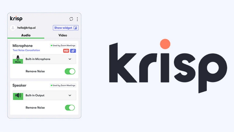 KRISP Noise Cancelling-Software