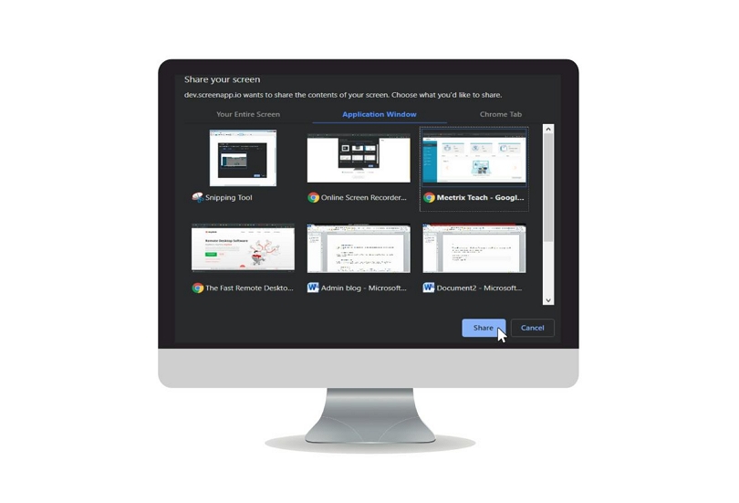 ScreenApp.io | Online-Bildschirmrekorder
