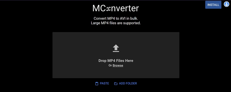 MConverter | convert mp4 to avi