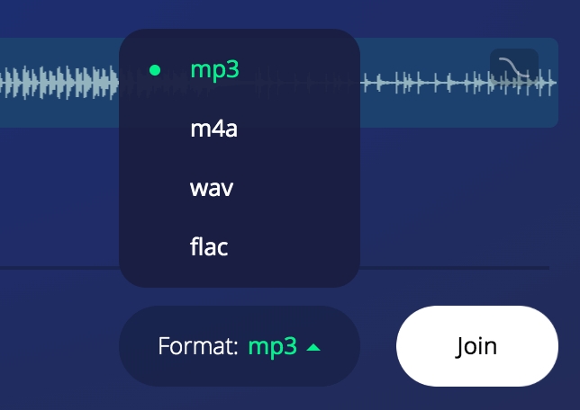 mp3 mit audio joiner zusammenführen schritt 4