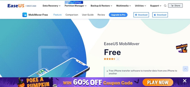 EaseUS MobiSaver | ios data recovery