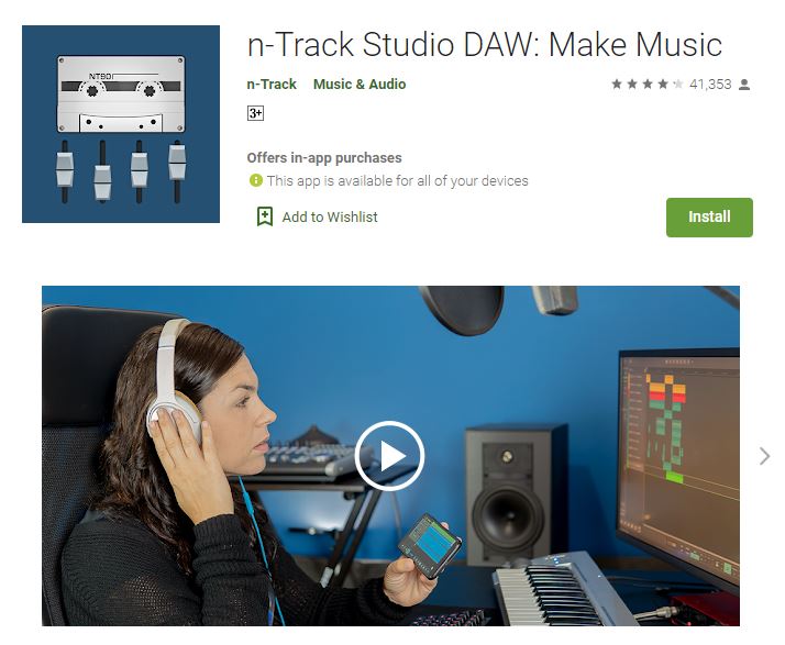 N-Track-Studio | Eassiy Audio Editor für Android