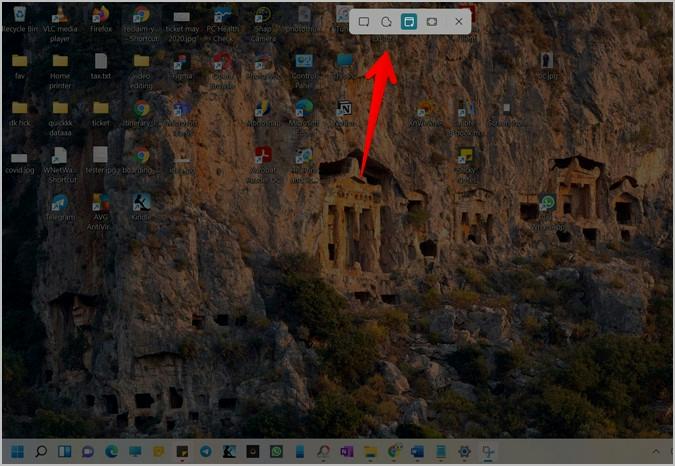 mit Snipping Tool Schritt 3 | Screenshot auf PC Chrome