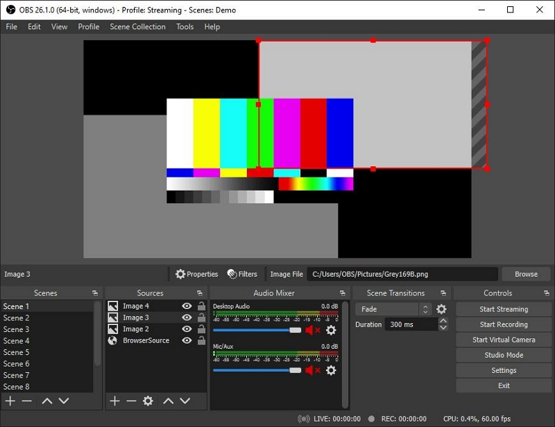 OBS Studio | pc screen capture software