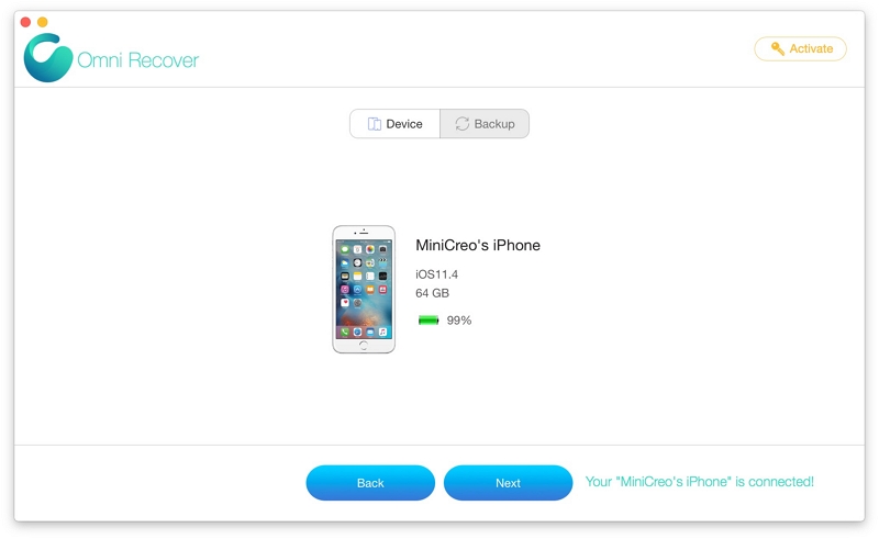 mini recover step 2 | free iphone text message recovery