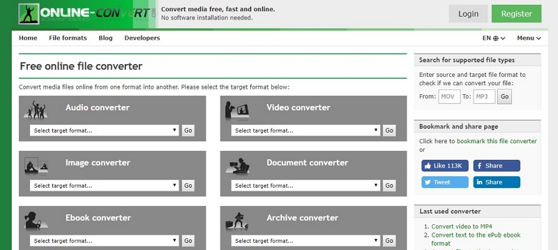 Online-Convert | MP4 Converter