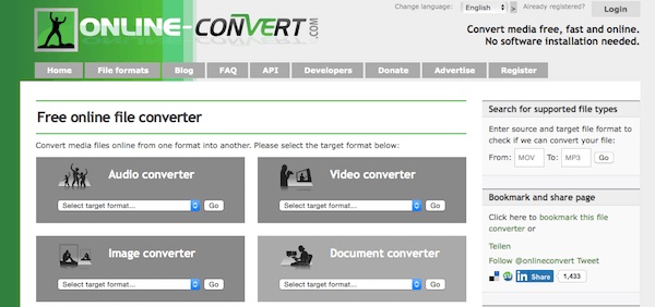 Online Convert | best mp4 to mp3 converter