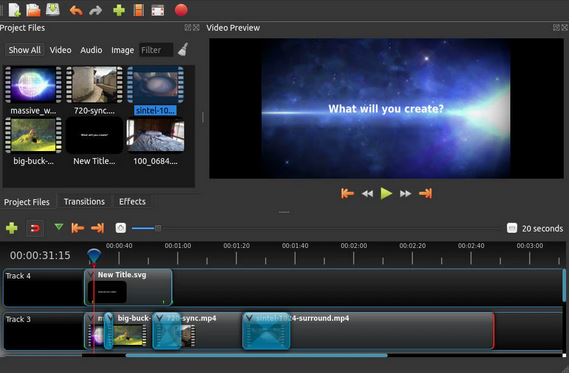 Openshot | simple video editor