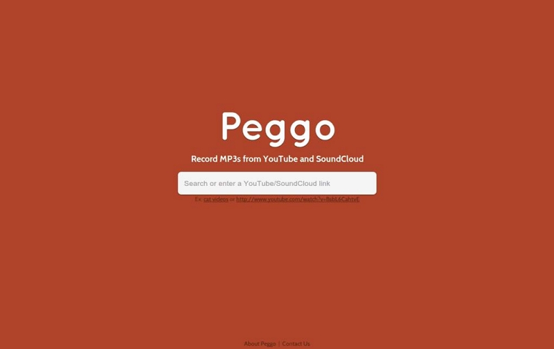 peggo | record audio from youtube