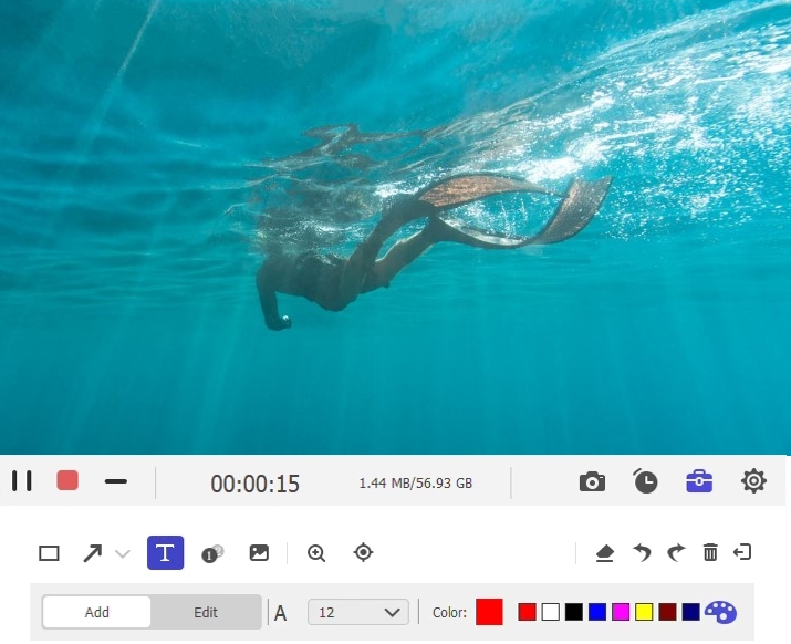Eassiy Screen Recorder Ultimate step 3 | pc screen capture software