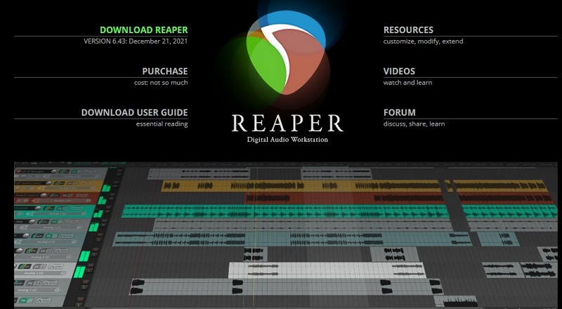 Reaper | Best Audio Editor Software