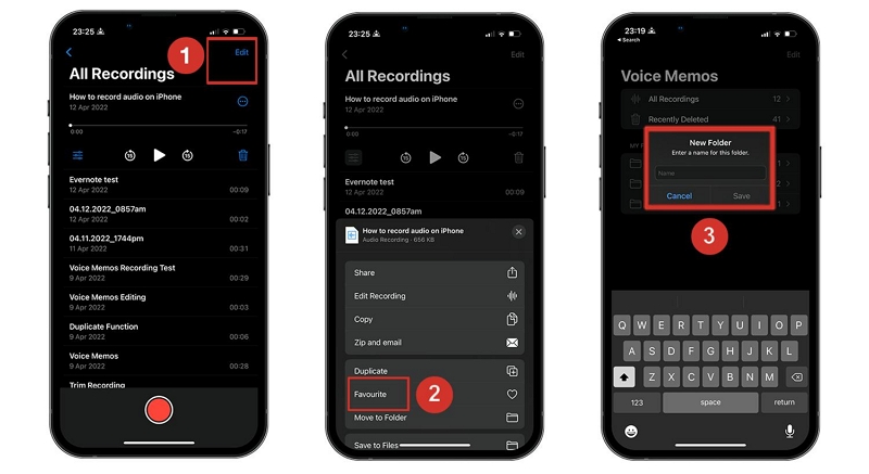 Appleの公式メソッド | iPhoneでオーディオを録音する方法