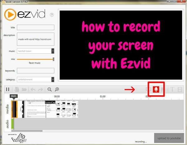 Record PC Screen step 4 | ez screen recorder for pc