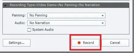 Adobe Screen Recorder Schritt 3 | Adobe Bildschirmrekorder für PC
