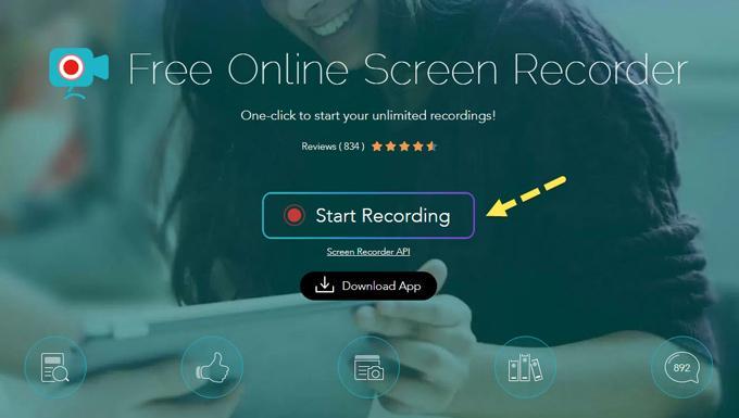 Apowersoft online step 1 | hidden screen recorder pc