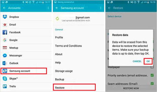 from Broken Galaxy note 5 | recover contacts from broken android phone