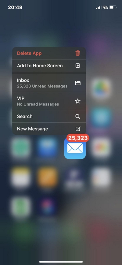 E-Mail-App auf dem Startbildschirm wiederherstellen | Wiederherstellung gelöschter E-Mails iphone