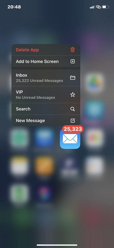 recover email app on home screen | deleted email recovery iphone