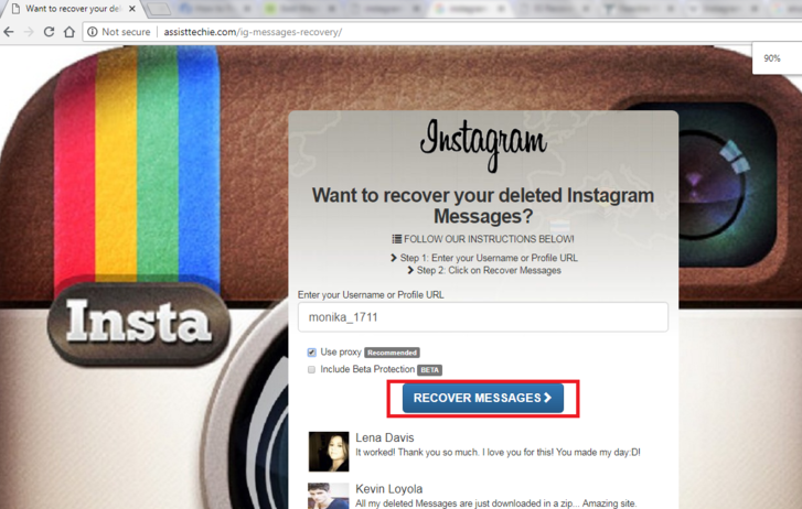 from Online Site | how to recover deleted messages in instagram in android