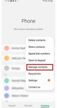 Use SD Card step 2 | recover deleted phone numbers android