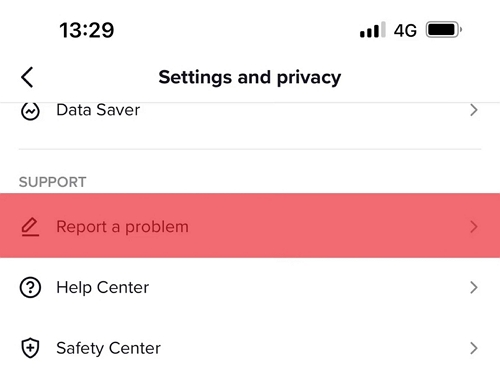 Via Tiktok Support step 5 | how to recover deleted tiktok videos on iphone