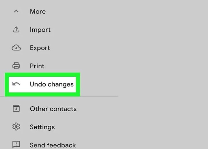 through Gmail step 2 | recover gmail contacts on iphone