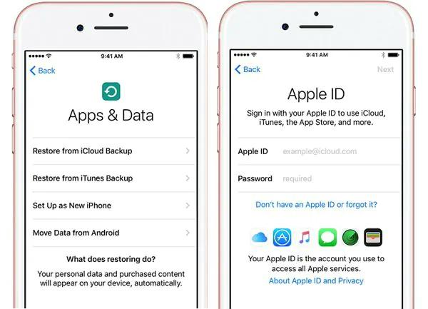 recover from iCloud backup step 4 | recover data from locked iphone