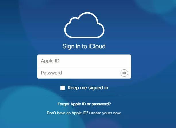 official step 1 | how to recover photos from icloud