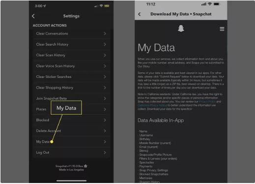 スナップチャットのメモリーを使用するステップ 2 | コンピューターなしで Android の Snapchat の写真を復元する