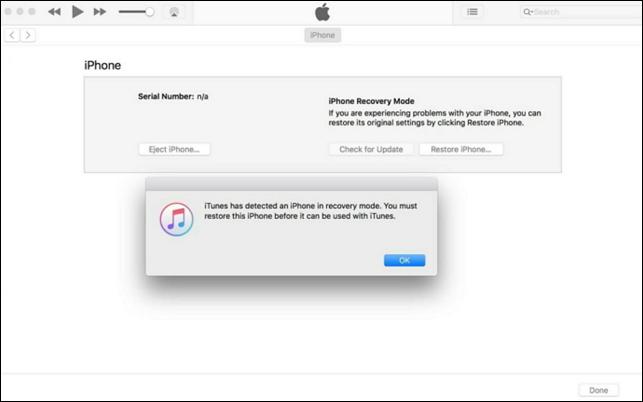with iTunes | how to get iphone out of recovery mode without itunes
