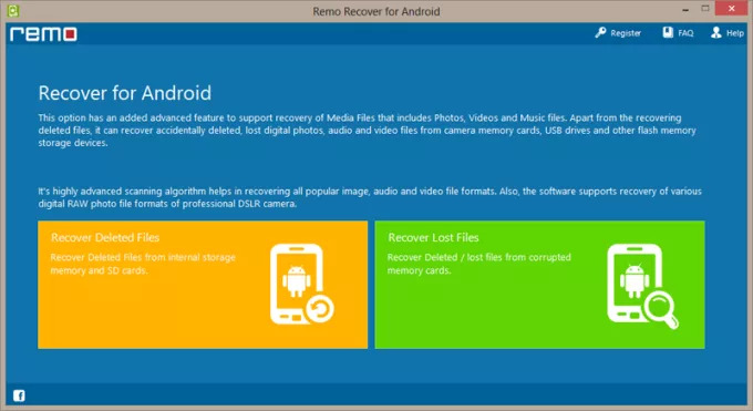 interface | remo recover for android