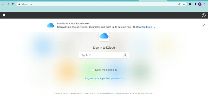 Reset iPhone with iCloud step 1 | iphone password recovery