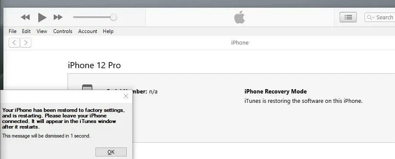 restart iphone itself | iphone password recovery