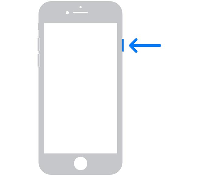 Starten Sie Ihr iPhone neu | iphone bildschirmaufnahme kein ton