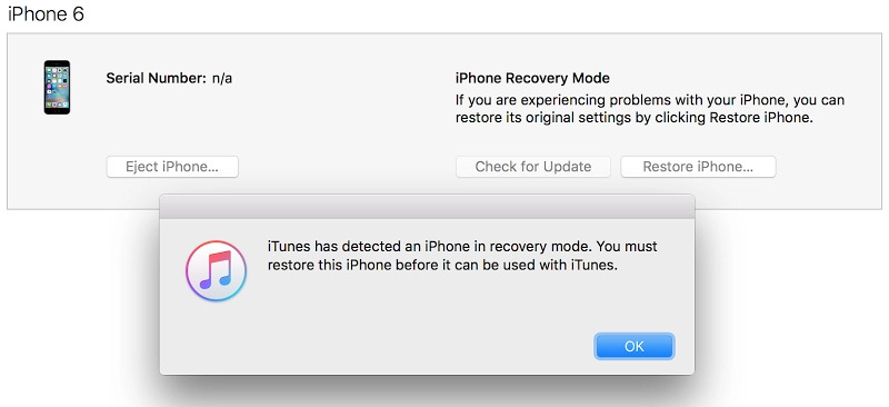 DFU Mode | iphone stuck in recovery mode