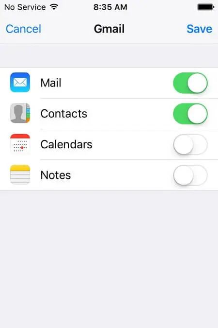 via gmail step 8 | retrieve deleted contacts on iphone without computer