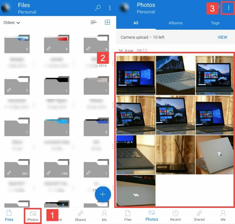 OneDrive 経由 | コンピューターなしで Android の Snapchat の写真を復元する