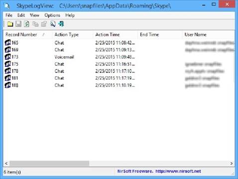 via main.db File | how to retrieve deleted skype messages on android