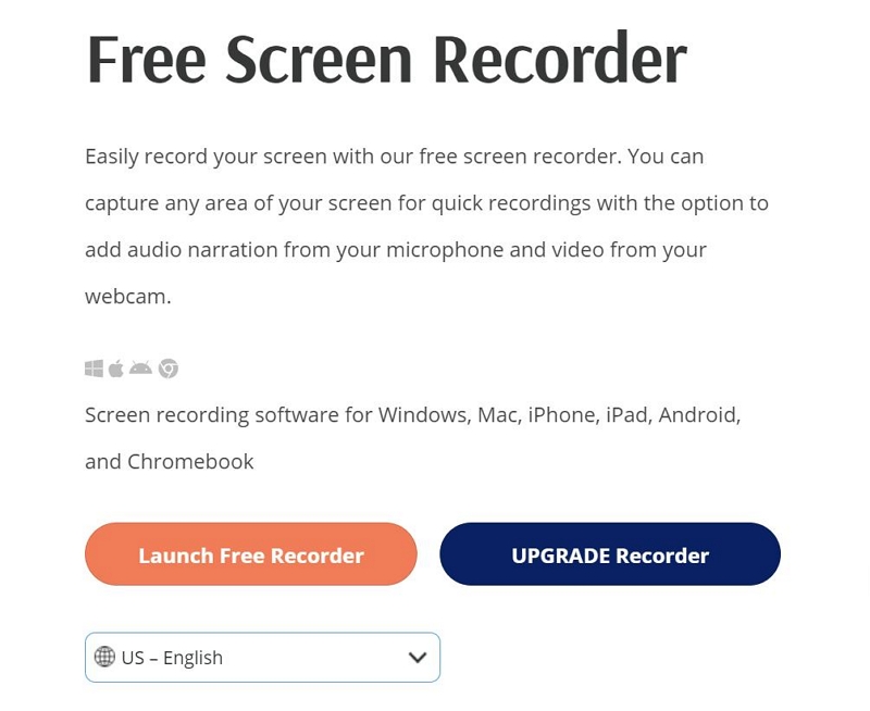 with Screencast o Matic step 1 | screencast mac