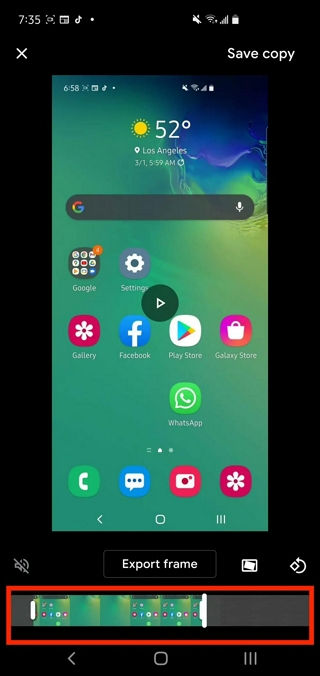 Ohne App Schritt 3 | Bildschirmaufnahme auf Android ohne App