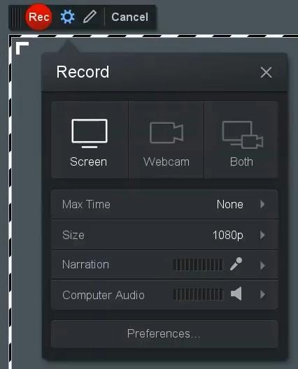 Using Screencast-O-Matic step 3 | screen castomatic