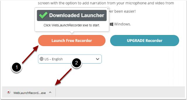 Install Screencast-O-Matic step 2 | screen castomatic