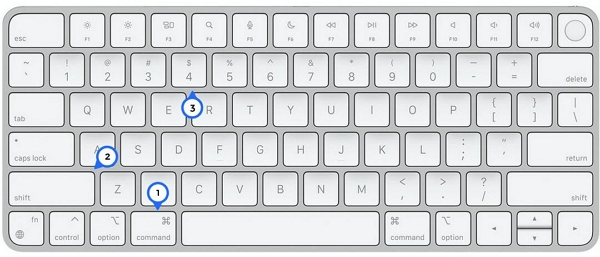 Mac のビルトイン キャプチャ ツールでステップ 3 | スクリーンショット ネットフリックス Windows 10