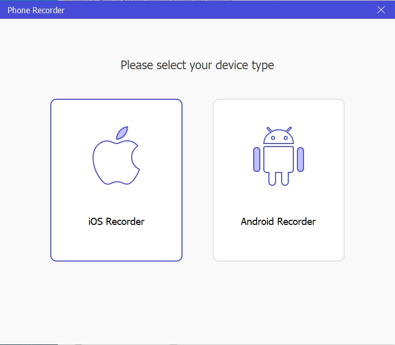 Schritt 2 des iOS-Bildschirms aufzeichnen | mobizen Bildschirmrekorder pc