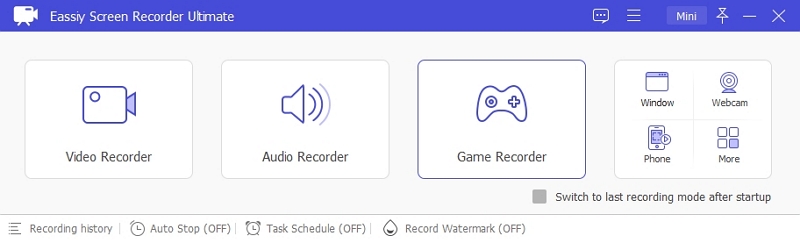 Easy Game Recorder Schritt 2 | Nehmen Sie Spiele im Vollbildmodus mit Camtasia Windows 10 auf