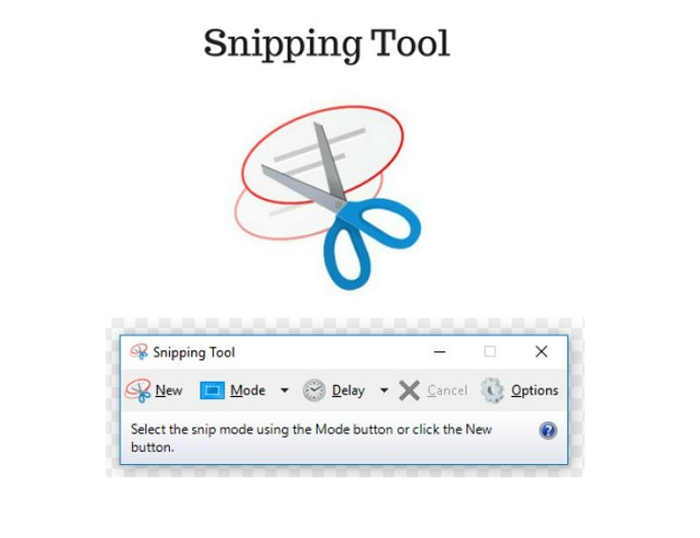 mit Snipping-Tool | Screenshot auf PC Chrome