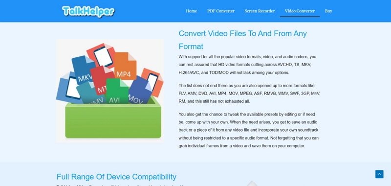 TalkHelper 4K Video Converter | 4K Video Converter