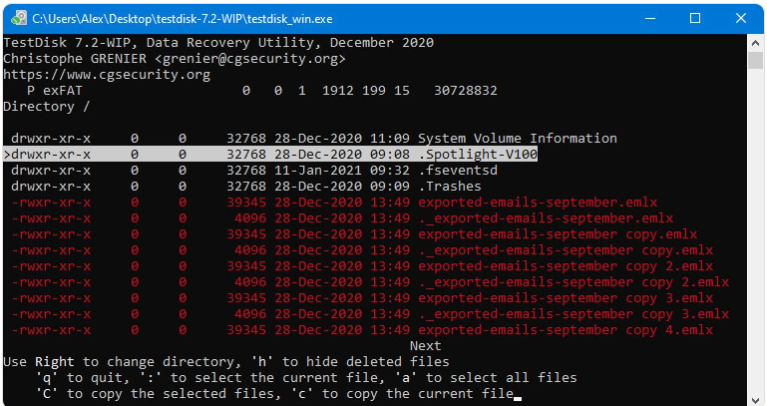 TestDisk | sandisk sd card recovery