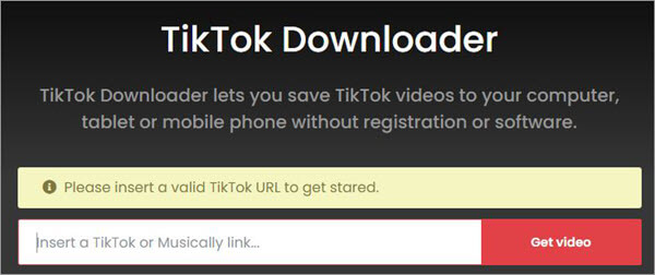 TTDownloader | TikTok to MP4
