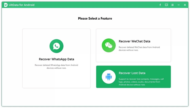 Tenorshare UltData for Android (Mac) | best video recovery app for android
